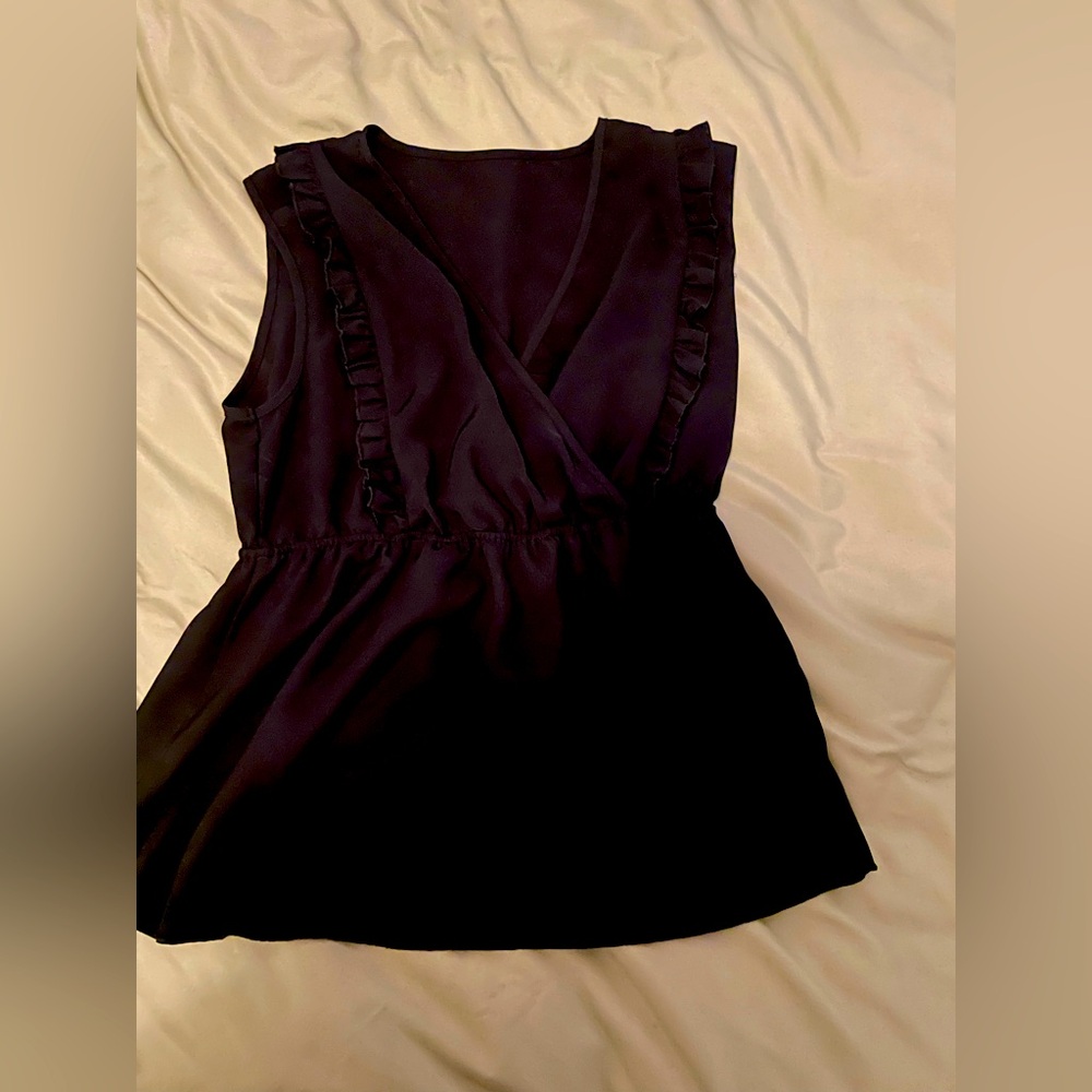 V- neck tank